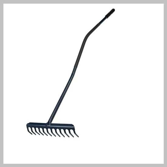 FLO Gereblye 16 fogú fém nyéllel TO-35780