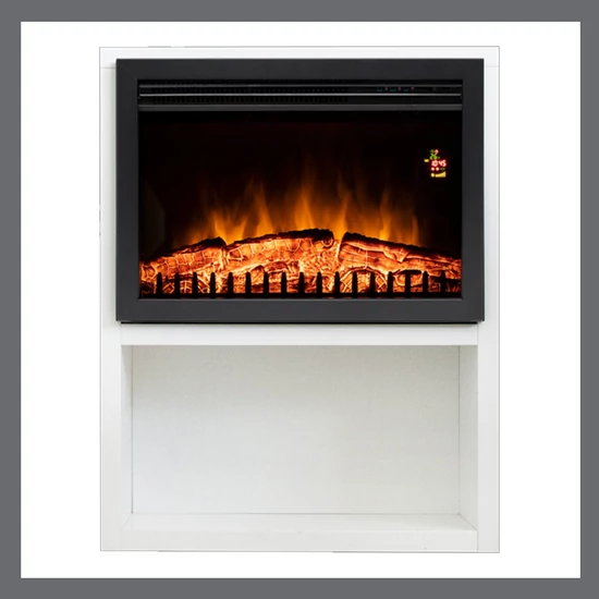 HUNOR Beta szabadonálló elektromos látványkandalló (fehér)