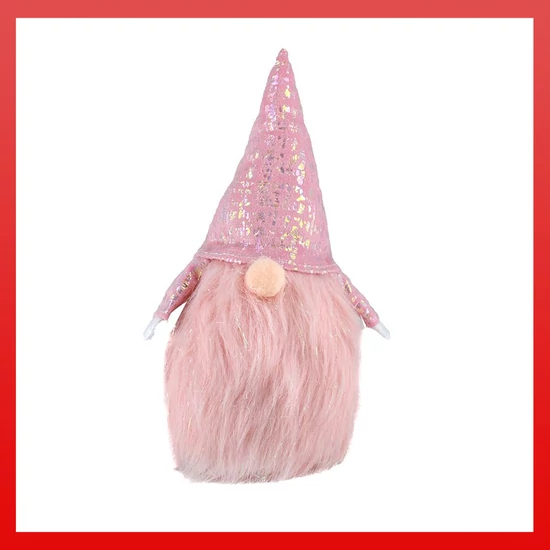 YX103342 Manó rózsaszín 25cm 45936