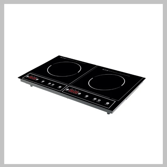 Royalty Line dupla indukciós főzőlap 2 x 2000W RL-DIP4000.2