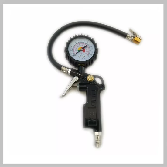 Gumiabroncs nyomópisztoly mérővel HM-6371