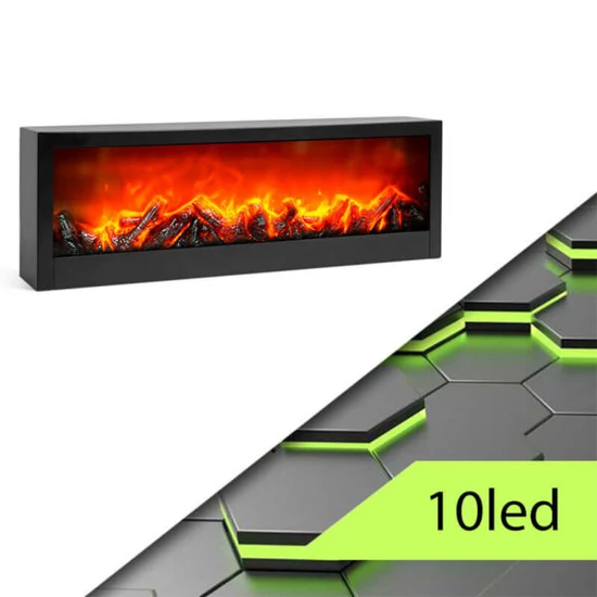 Kandalló led lánghatással KLL