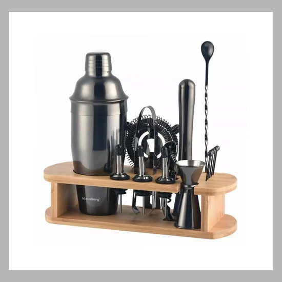 Black koktél készítő készlet KB-7584