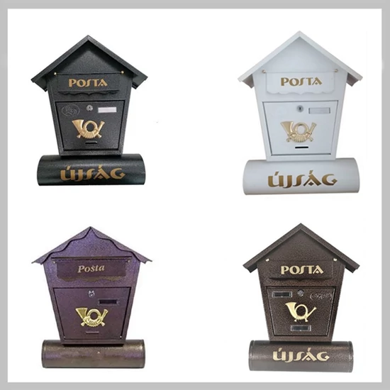 Postaláda Több színben újságtartóval