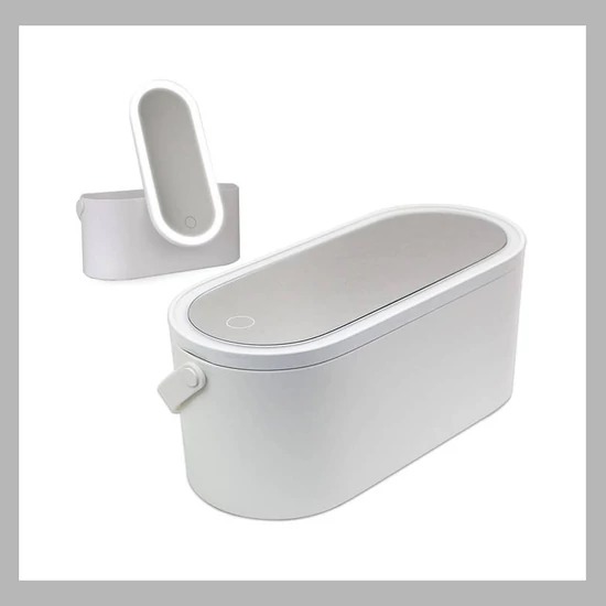 Kozmetikai tükör tárolóval 24342