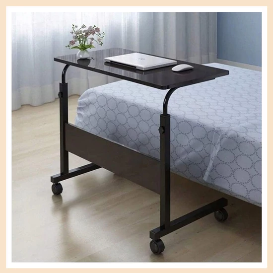 Állítható laptop asztal fekete STL03WZ3