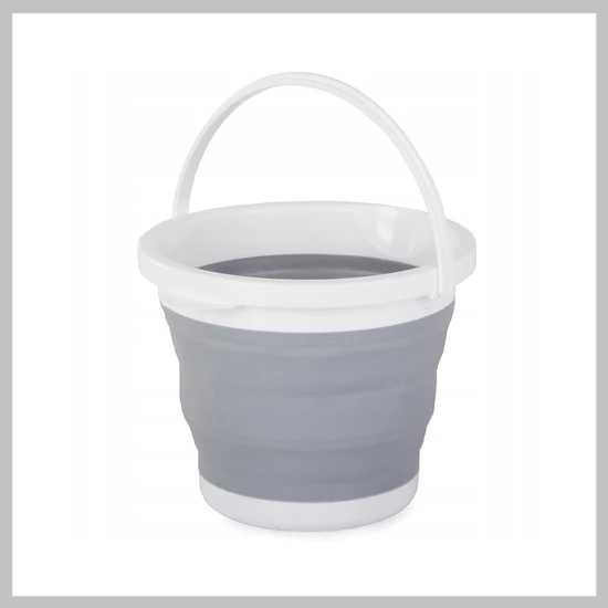 Összecsukható szilikon vödör 5 literes 01547