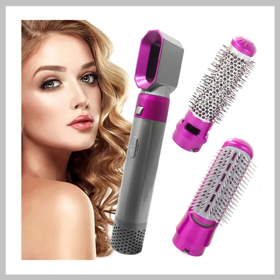 Hajszárító hajcsavaró hajápoló szett 3 az 1-ben 01807