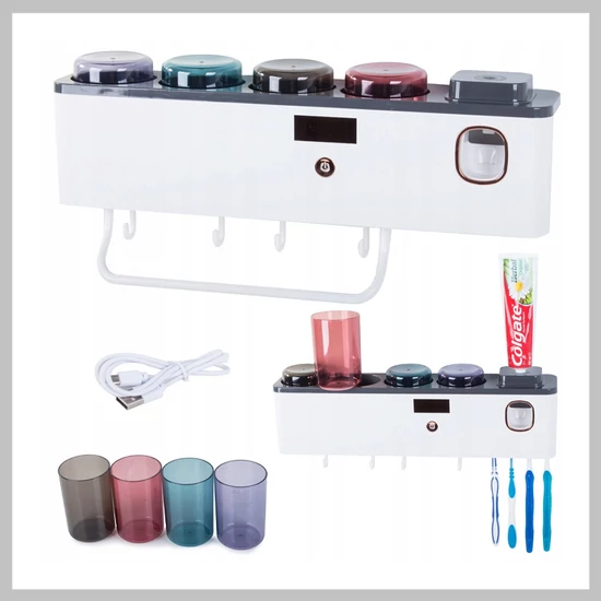 Fogkefe rendszerező - fogkrém adagoló 24191