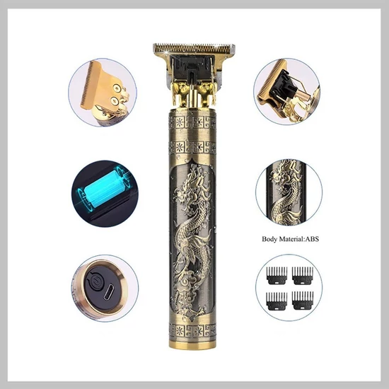 Gravírozott hajnyíró cserélhető fejekkel CH23-364