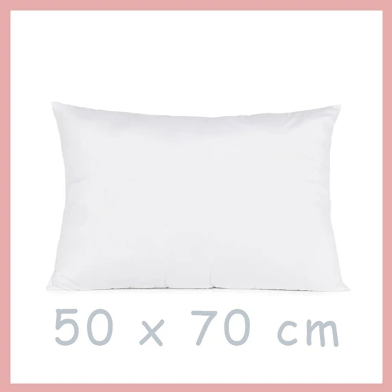 Fehér párna 50 cm x 70 cm