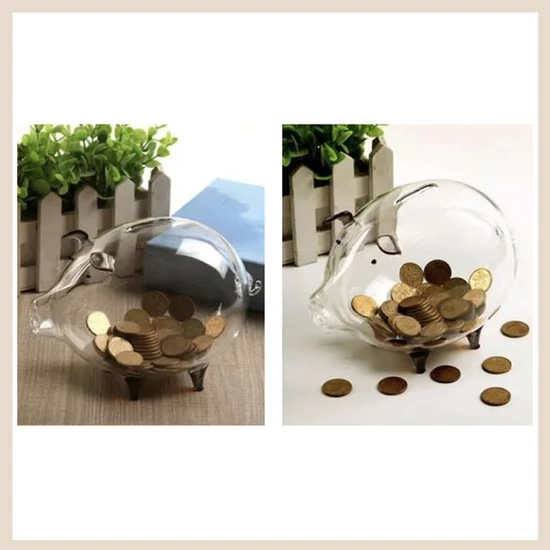 Üveg malac persely ZTN00022588