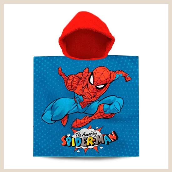 Pókember strand törölköző poncsó ZTNEWA37SPM