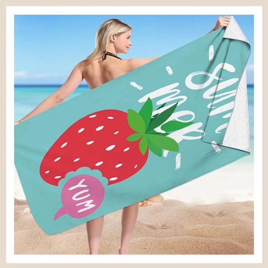 SUMMER YUM strand törölköző  ZTNREC54WZ7
