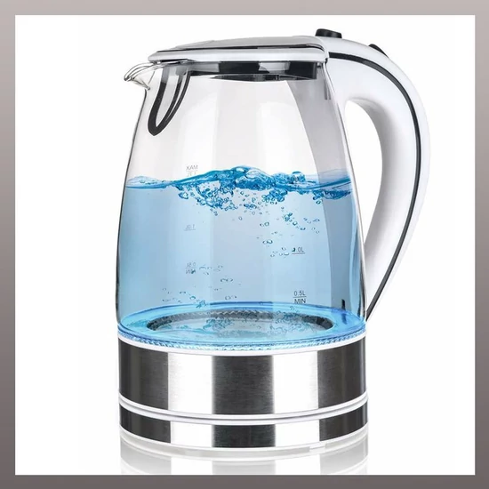 ACTIVER vízforraló 1.7 l 2200W fehér 14012211-B