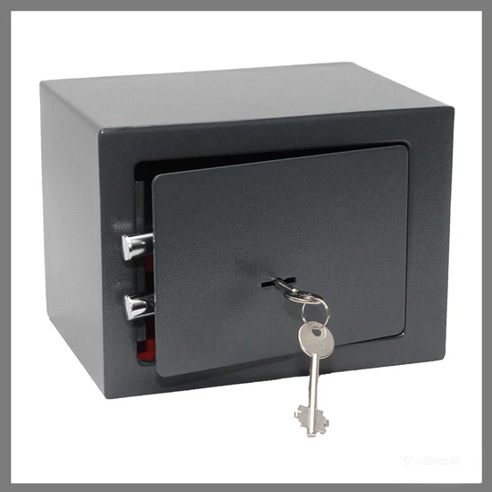 Széf kulcsos 230*170*170mm HS2317K