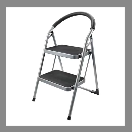 Háztartási létra 2 fokos erősített (acél) G2LETRA