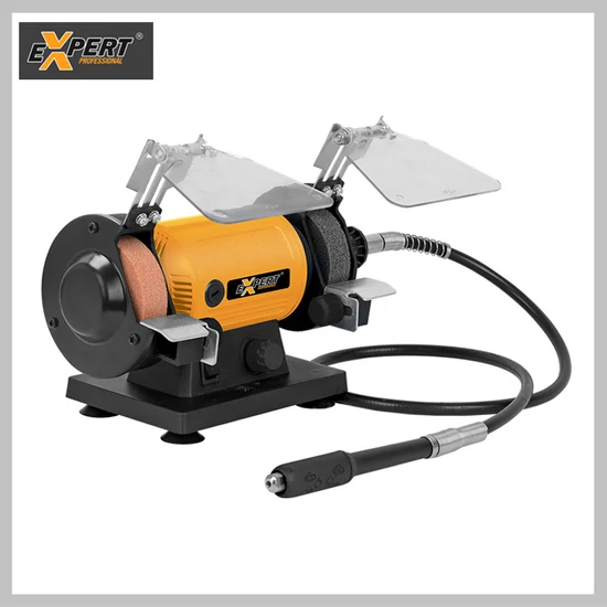 Expert Kettős köszörű mini 120W 75mm, +10 kiegészítő NXBG1276