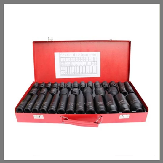 Haina HB-6776 Erősített  Dugókulcs készlet 35 részes