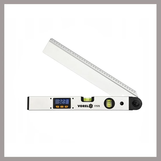 Vorel Vízmérték és szögmérő 400 mm TO-17570