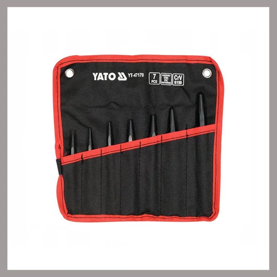 YATO Lyukasztó készlet 7 részes YT-47170