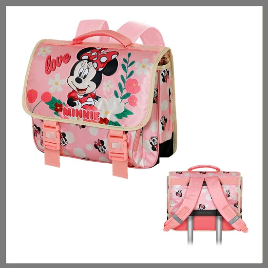 Minnie Mouse Love hátizsák, iskolatáska rózsaszín ZT04973