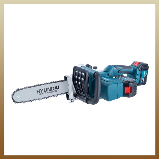 Hyundai HYD-7300-40V-Li Akkus láncfűrész 2db akku+dupla töltő