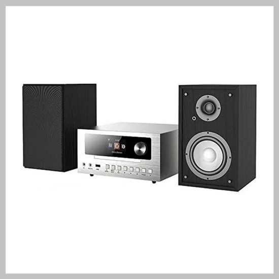 Auvisio IRS-500.CD mikro-sztereó rendszer netrádióval DAB+, FM, CD, Bluetooth, USB, 100 W 310505175534