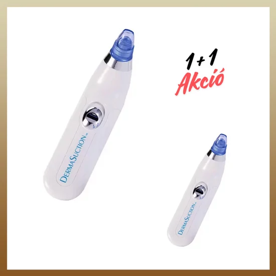 DermaSuction vákuumos mitesszereltávolító és bőrtisztító 1+1 AKCIÓ holm9928-akcio