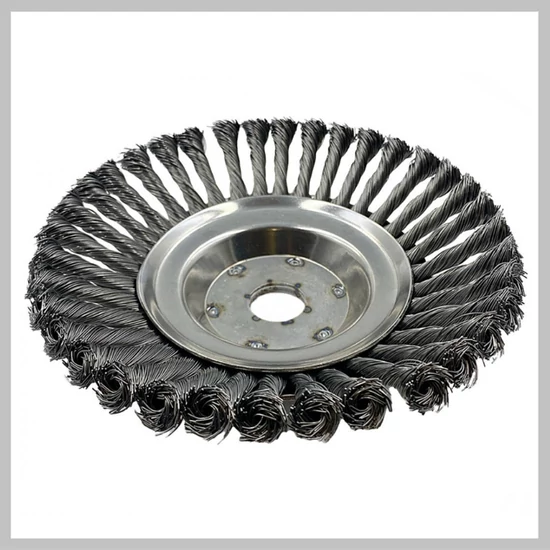 Drótkefe gyomkefe korong bozótvágóhoz 8