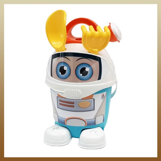 Androni Homokozó szett Űrhajós 4db 211493