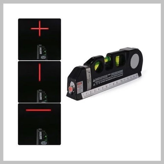 Danlee Lézeres multiszerszám - szintező, vízmérték, mérőszalag, vonalzó holm3712