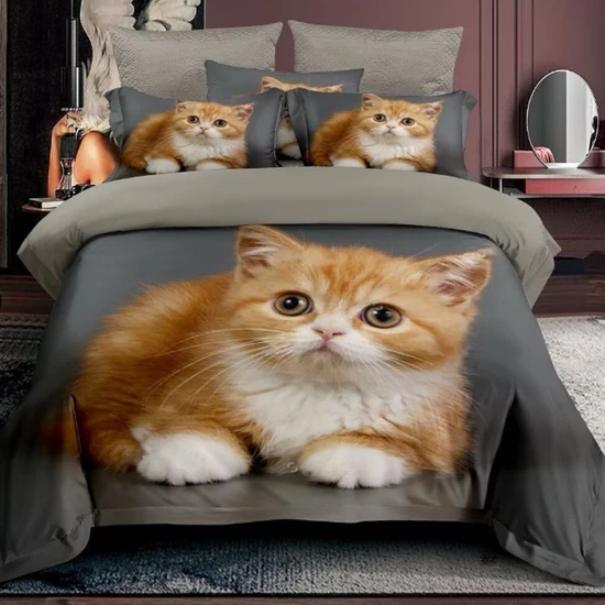 7 részes minőségi ágynemű Mici Cats 5  SM-01