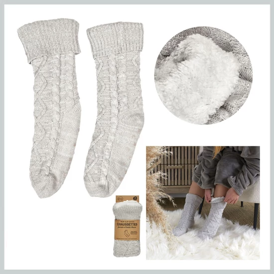 Sherpa -  a legmelegebb zokni fonott gyapjú PA0009