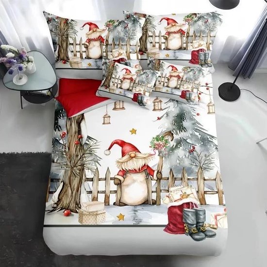 7 részes minőségi karácsonyi ágynemű X-mas 14 KC-04