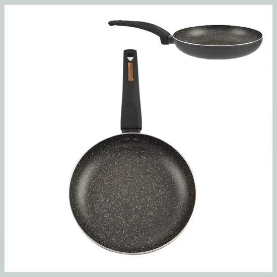 Perfect Home Golden Line Comfort tapadásmentes alumínium serpenyő 22x4 cm indukciós 2,2mm 28274