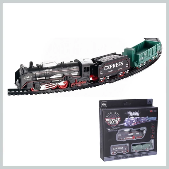 Vonatszett Express 68x68cm 13 részes 038242