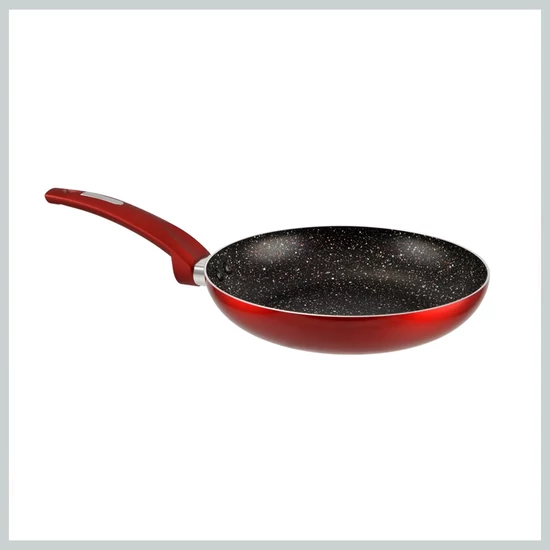 Perfect Home Metal Red Comfort tapadásmentes alumínium serpenyő 24*4,5 cm indukciós 14220