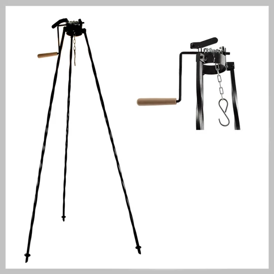 Perfect Home Bográcsállvány tekerős 120 cm 16658