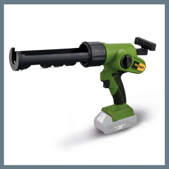 Procraft PC20 vezeték nélküli tömítőpisztoly (Akkumulátor és töltő nélkül) PC20BB