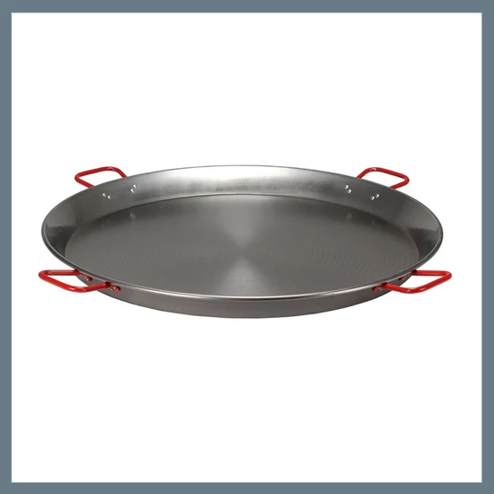 Paella Sütőtál polírozott 4 fülű 90 cm a13445