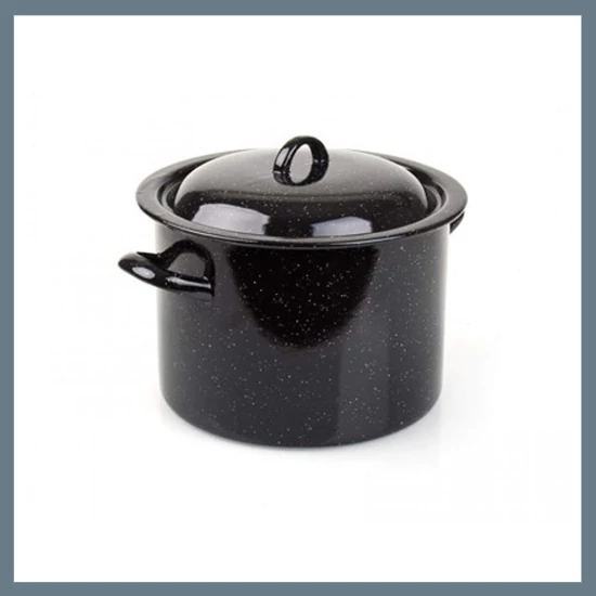 BANQUET zománcozott lábas fedővel, 17 l 30cm 13VEFP30