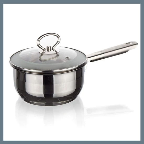 Rozsdamentes nyeles lábas MATTE New Line 0,9L 48ES0505SP14-A