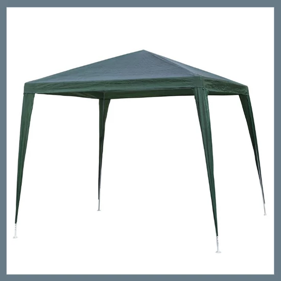 Party Sátor 2,4 m x 2,4 m zöld 50480100DG
