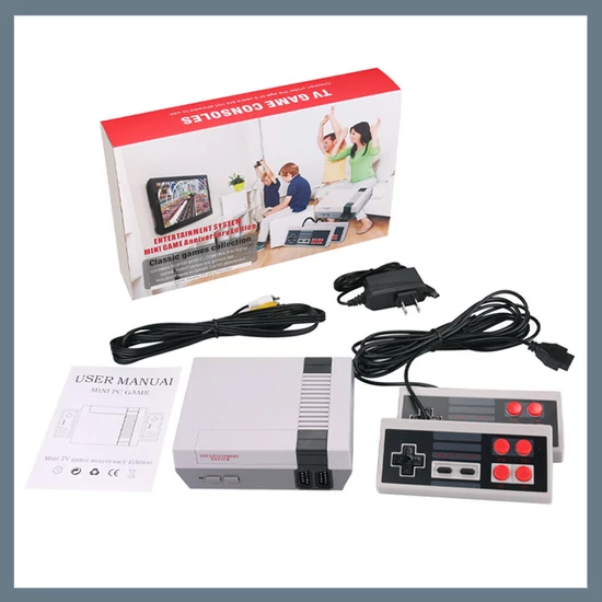 Retro TV játék konzol 620 beépített játékkal 2 irányítóval holm0597