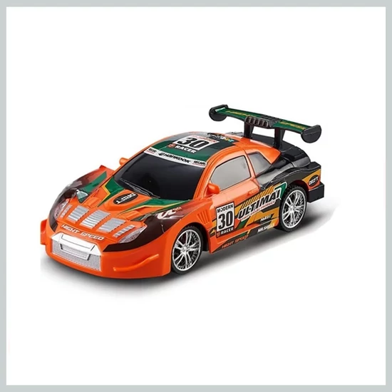 Versenyautó távirányítós 19 cm 038332