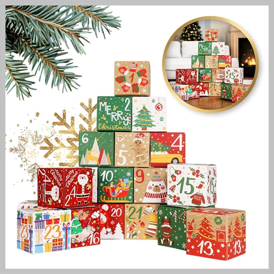 DIY Adventi naptár 24 színes dobozzal
KSN101