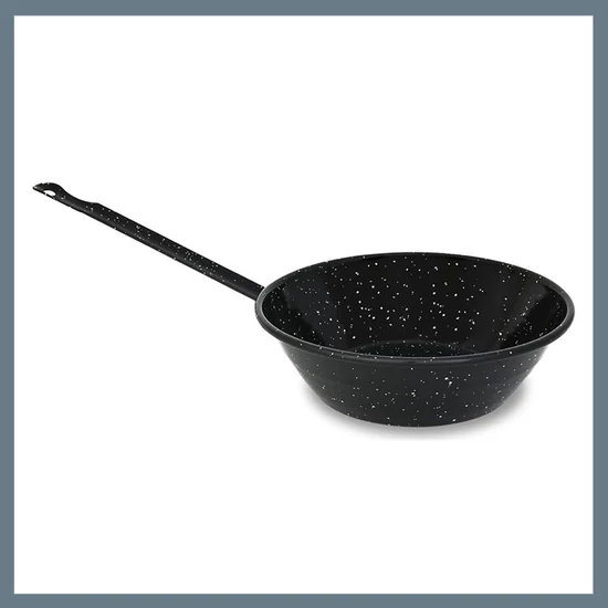 Paella nyeles serpenyő zománcozott 22 cm 13377