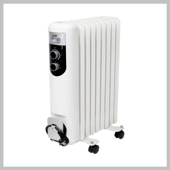 Home Electronics Elektromos olaj radiátor 2000 w, 9 elem FKOS9M