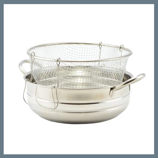 Perfect Home Rozsdamentes krumplisütő 21 cm 11218